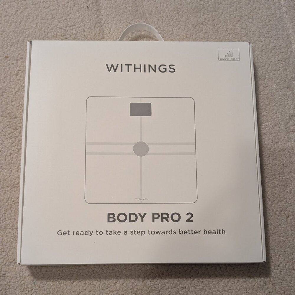 Withings Body Pro 2 Digital Smart Scale - White